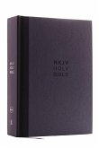 NKJV, Compact Single-Column Reference Bible, Hardcover, Gray, Red Letter Edition, Comfort Print