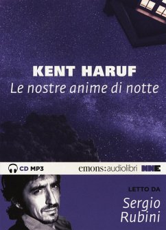 Cover Le nostre anime di notte letto da Sergio Rubini. Audiolibro. CD Audio formato MP3