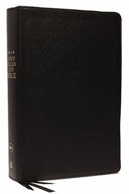 NKJV, Spirit-Filled Life Bible, Third Edition, Genuine Leather, Black Indexed, Red Letter Edition, Comfort Print NKJV, Spirit-Filled Life Bible, Third Edition, Genuine Leather, Black Indexed, Red Letter Edition, Comfort Print