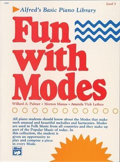 Alfred's Basic Piano Library Fun with Modes, Bk 3 - Palmer, Willard A; Manus, Morton; Lethco, Amanda Vick