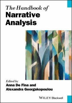 The Handbook of Narrative Analysis - De Fina, Anna;Georgakopoulou, Alexandra