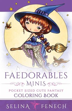 Faedorables Minis - Pocket Sized Cute Fantasy Coloring Book - Fenech, Selina