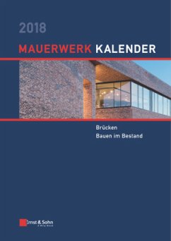 Mauerwerk-Kalender 2018 / Mauerwerk-Kalender 1 - Jäger, Wolfram