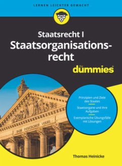 Staatsorganisationsrecht für Dummies - Heinicke, Thomas