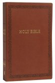 NKJV, Holy Bible, Soft Touch Edition, Imitation Leather, Brown, Comfort Print