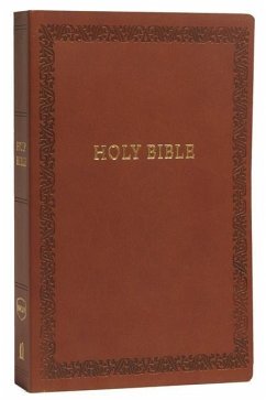 NKJV, Holy Bible, Soft Touch Edition, Imitation Leather, Brown, Comfort Print - Thomas Nelson