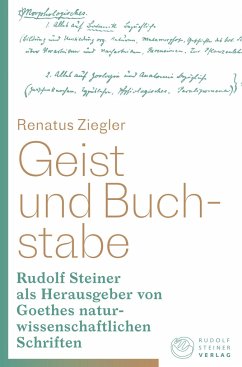 Geist und Buchstabe - Ziegler, Renatus