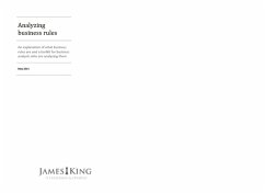 Analyzing Business Rules (eBook, ePUB) - King, James