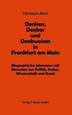 Cover Denken, Denker und Denkweisen in Frankfurt am Main (eBook, PDF)