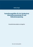 Formulierungshilfen für die Strukturierte Informationssammlung SIS und Maßnahmenplanung (eBook, ePUB)