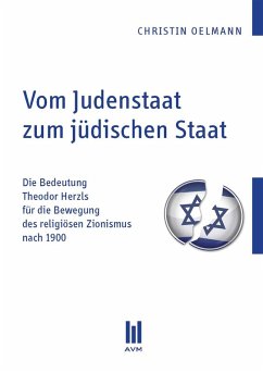 Vom Judenstaat zum jüdischen Staat (eBook, PDF) - Oelmann, Christin