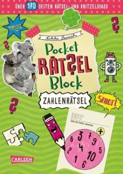 Pocket-Rätsel-Block: Zahlen-Rätsel - Busch, Nikki