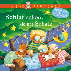 Lesemäuschen: Schlaf schön, kleiner Schatz - Moser, Annette