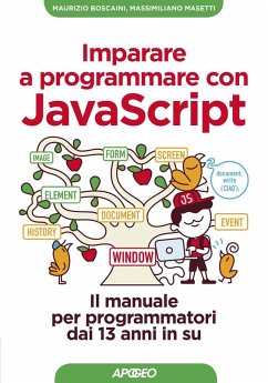 Cover Imparare a programmare con Javascript. Il manuale per programmatori dai 13 anni in su