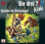 Gefahr im Dschungel / Die drei Fragezeichen-Kids Bd.62 (1 Audio-CD)