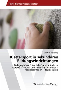 Klettersport in sekundären Bildungseinrichtungen - Pietschnig, Christian