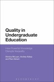 Quality in Undergraduate Education (eBook, ePUB)