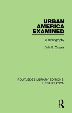 Cover Urban America Examined (eBook, PDF)