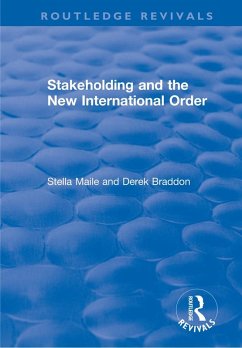 Cover Stakeholding and the New International Order (eBook, ePUB)
