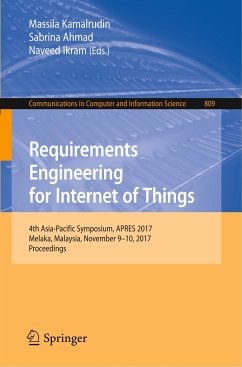 Requirements Engineering for Internet of Things
