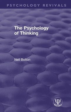 Cover The Psychology of Thinking (eBook, ePUB)