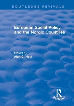 Cover European Social Policy and the Nordic Countries (eBook, PDF)