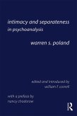 Intimacy and Separateness in Psychoanalysis (eBook, PDF)