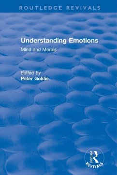 Understanding Emotions (eBook, ePUB) - Goldie, Peter