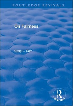 On Fairness (eBook, PDF) - Carr, Craig L.