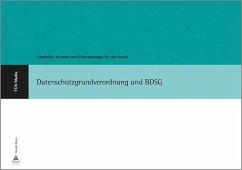 Datenschutzgrundverordnung und BDSG (E-Book, PDF) (eBook, PDF) - Spyra, Gerald