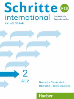 Glossar XXL Deutsch-Tschechisch - Nemecko-ceský slovnícek / Schritte international Neu - Deutsch als Fremdsprache 2