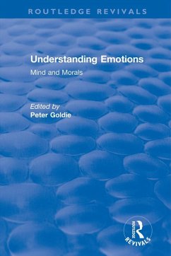 Understanding Emotions (eBook, PDF) - Goldie, Peter