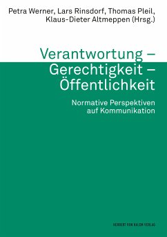 Verantwortung – Gerechtigkeit – Öffentlichkeit (eBook, PDF)