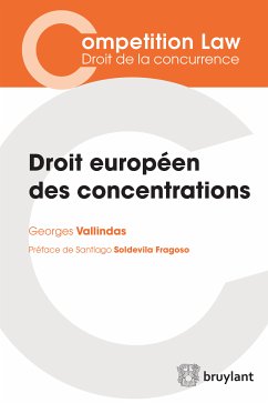 Droit européen des concentrations (eBook, ePUB) - Vallindas, Georges