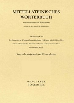 Cover Mittellateinisches Wörterbuch 48. Lieferung (initium - instupefactibilis)