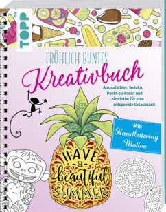 Fröhlich buntes Kreativbuch - Pitz, Natascha