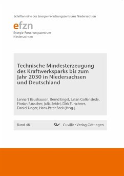 Technische Mindesterzeugung des Kraftwerksparks bis zum Jahr 2030 in Niedersachsen und Deutschland