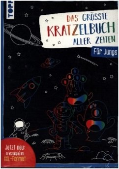 Cover Das größte Kratzelbuch aller Zeiten für Jungs