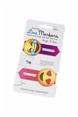 Magnetic Line Markers Laugh & Love - Magnetische Lesezeichen