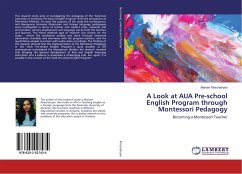 A Look at AUA Pre-school English Program through Montessori Pedagogy - Khachatryan, Mariam