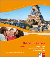 Cover Découvertes Junior - Lehrerbuch - Fundgrube für die Partnerarbeit