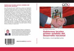 Gobiernos locales primer eslabón del desarrollo nacional