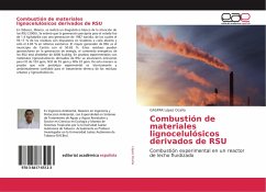 Combustión de materiales lignocelulósicos derivados de RSU - López Ocaña, GASPAR