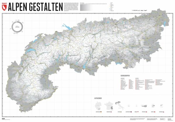 Alpen Gestalten - 100 x 70 cm