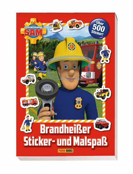 Feuerwehrmann Sam: Brandheißer Sticker- und Malspaß portofrei bei bücher.de  bestellen