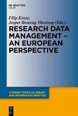 Research Data Management - A European Perspective (eBook, PDF)
