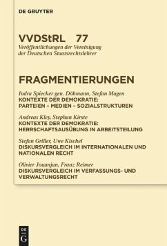 Fragmentierungen - Spiecker gen. Döhmann, Indra; Al., Et.; Kley, Andreas; Magen, Stefan