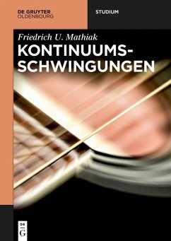Kontinuumsschwingungen (eBook, PDF) - Mathiak, Friedrich U.