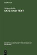 Satz und Text (eBook, PDF) - Bild 1