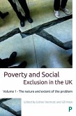 Poverty and Social Exclusion in the UK (eBook, ePUB)